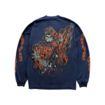 Chain Reaper Long Sleeve T-Shirt – Navy