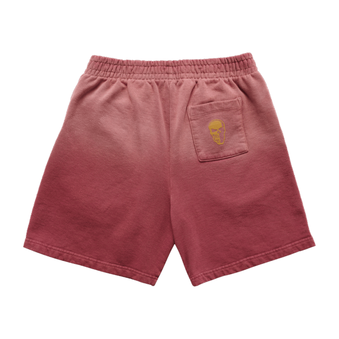 Warren Lotas Cleveland Cavaliers Flaming Skull Shorts