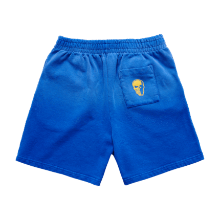 Warren Lotas Golden State Warriors Flaming Skull Shorts