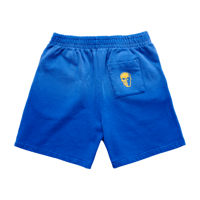Warren Lotas Golden State Warriors Flaming Skull Shorts