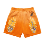 Warren Lotas Phoenix Suns Flaming Skull Shorts