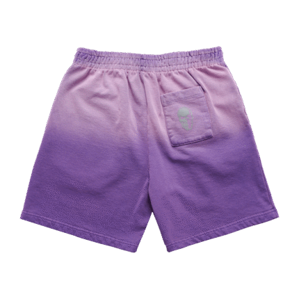 Warren Lotas Sacramento Kings Flaming Skull Shorts