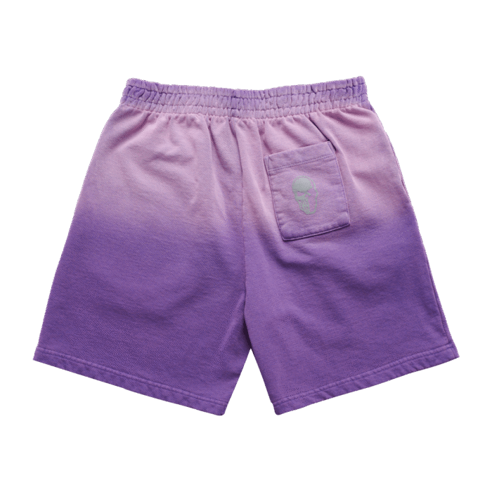 Warren Lotas Sacramento Kings Flaming Skull Shorts