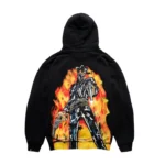 Warren Lotas Night Cowboy Fire Hoodie – Black