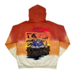 Warren Lotas Aren’t Worth Fighting Hooded Sweatshirt Alt Orange Pre-Owned