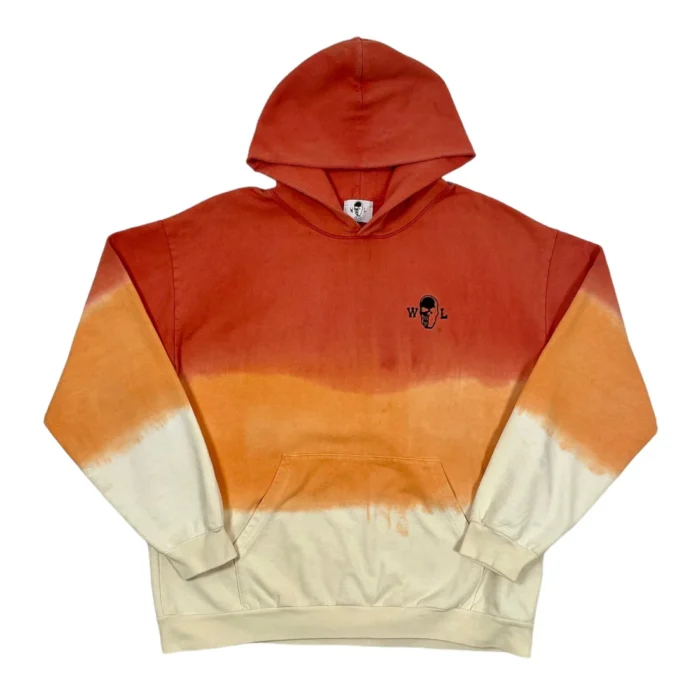 Warren Lotas Aren’t Worth Fighting Hooded Sweatshirt Alt Orange Pre-Owned