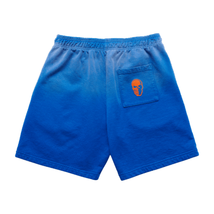 Warren Lotas New York Knicks Flaming Skull Shorts