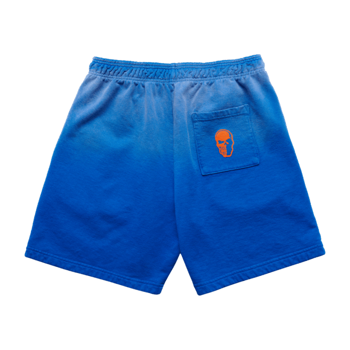 Warren Lotas New York Knicks Flaming Skull Shorts